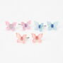 Embellished Butterfly Stud Earrings - 3 Pack,