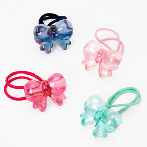 Claire&#39;s Club Bobble Bow Hair Ties - 4 Pack,