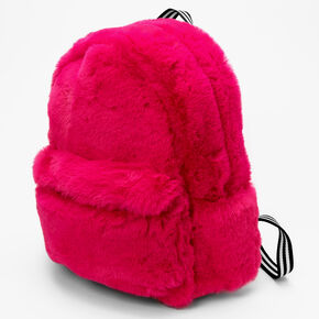 Furry Backpack - Hot Pink,