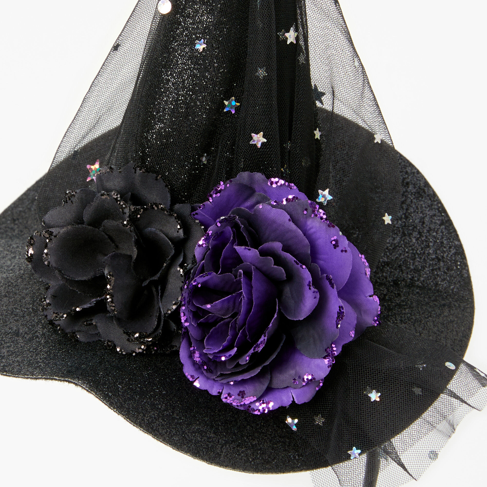 Celestial Witch Hat Headband - Black,