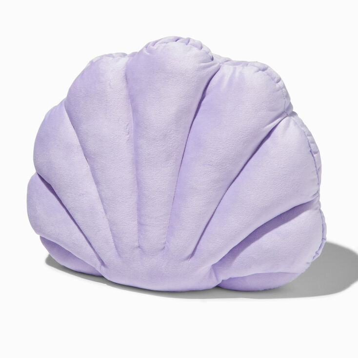 "Fo' Shore" Shell-Shaped Pillow