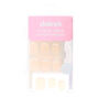 French Manicure False Nails - 24 Pack, Nude,