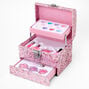 Claire&#39;s Club Mini Glitter Mega Case Makeup Set - Pink,