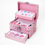 Claire&#39;s Club Mini Glitter Mega Case Makeup Set - Pink,