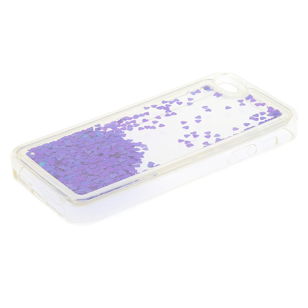 Purple Hearts Shakey Phone Case,