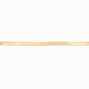 C LUXE by Claire&#39;s 18k Yellow Gold Plated Snake Chain Anklet,