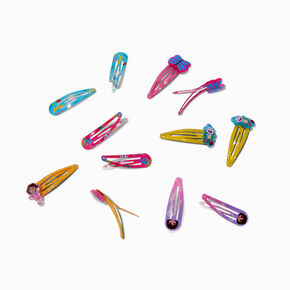 Nickelodeon&trade; Dora the Explorer Snap Hair Clips Wheel - 12 Pack,