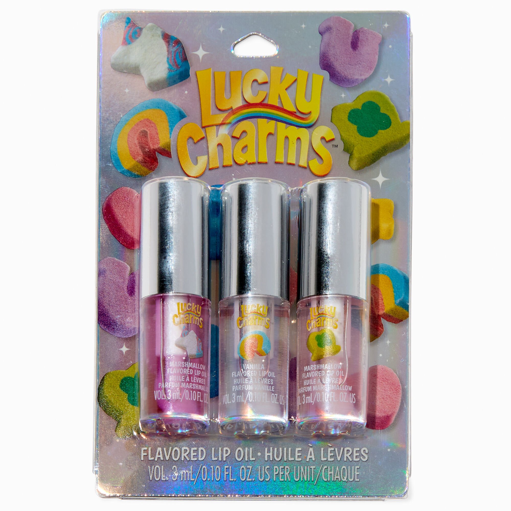 Lucky Charms™ Flavored Lip Oil Set - 3 Pack,