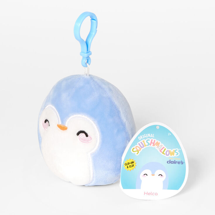 Jouet en peluche porte-cl&eacute;s pingouin en exclusivit&eacute; chez Claire&rsquo;s 9&nbsp;cm Squishmallows&trade;,