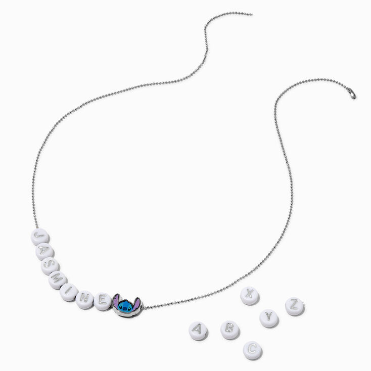 Collier perl&eacute; personnalis&eacute; Disney Stitch,