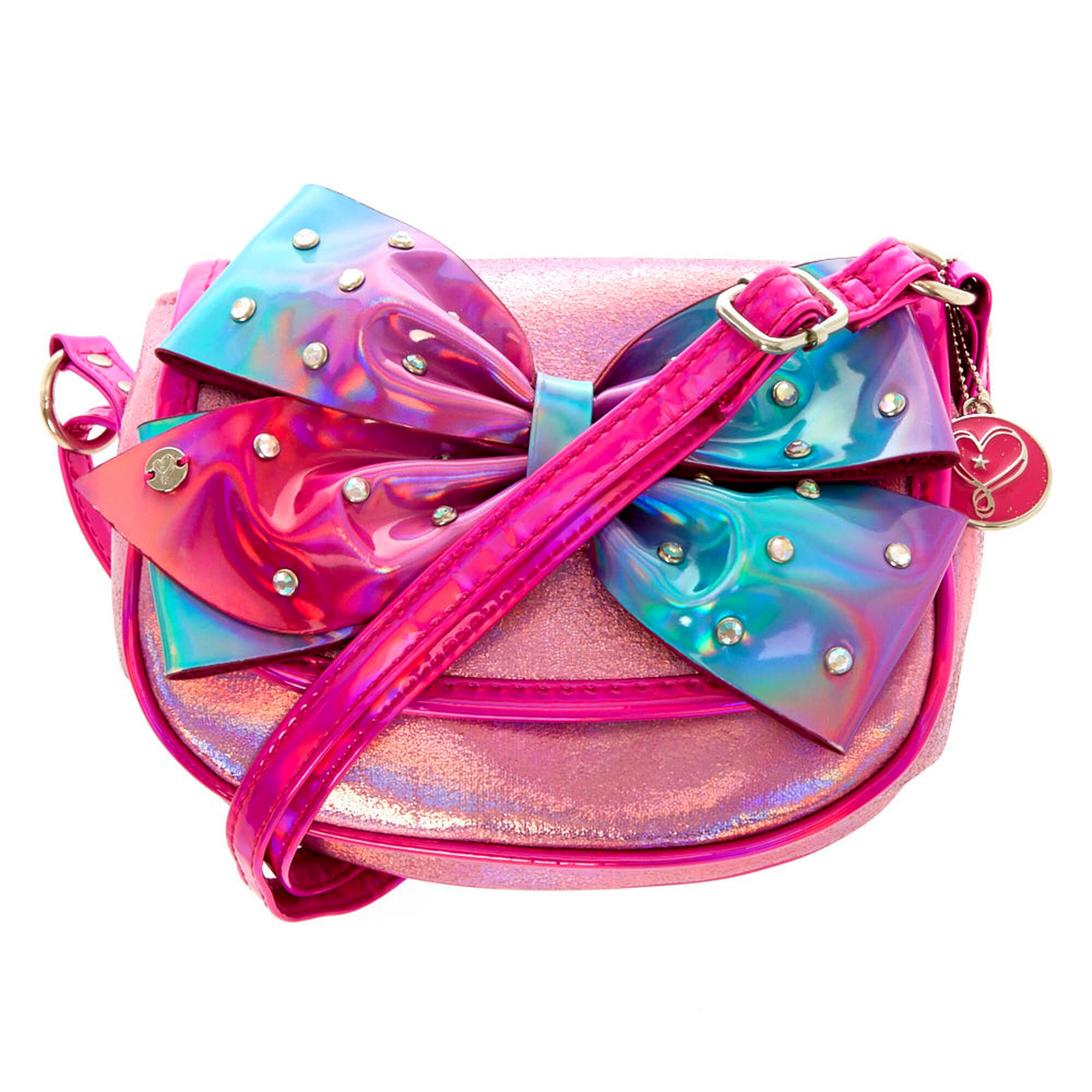 JoJo Siwa™ Holographic Crossbody Bag | Claire's US