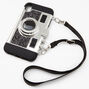 Black Glitter Camera Phone Case - Fits iPhone&reg; XR,