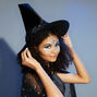 Celestial Witch Hat - Black,