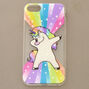 Rainbow Rock Star Dabbing Unicorn iPod&reg; Touch 5/6 Case,