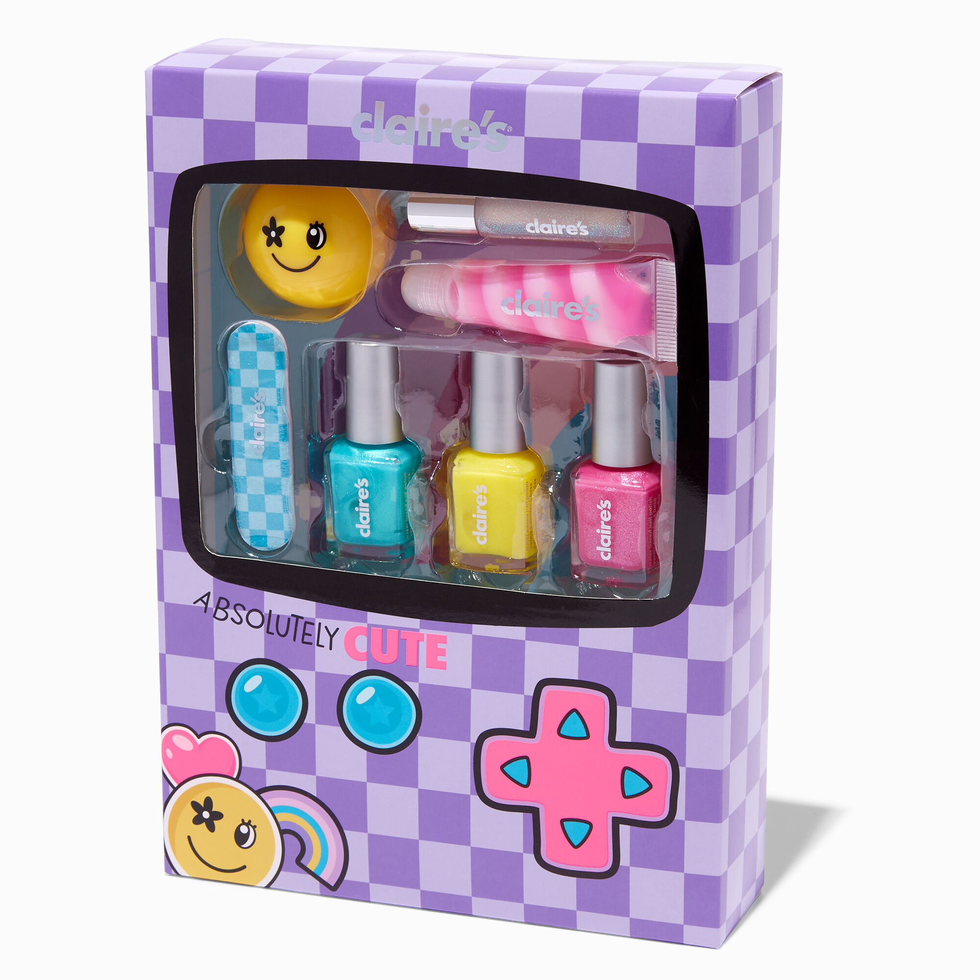 Checkered Gamer Makeup Set,