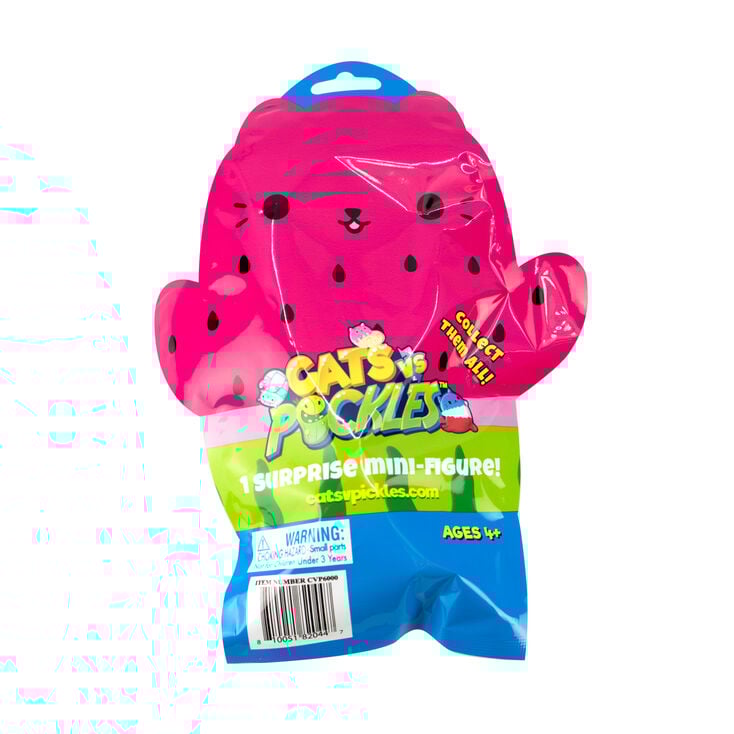 Cats vs Pickles&trade; Mystery Mini Figure Blind Bag - Styles May Vary,