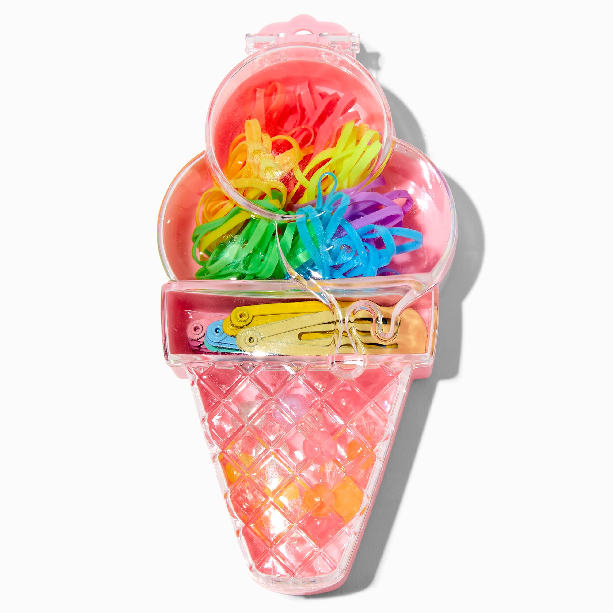 Claire's Club Ice Cream Hair Tie Set,