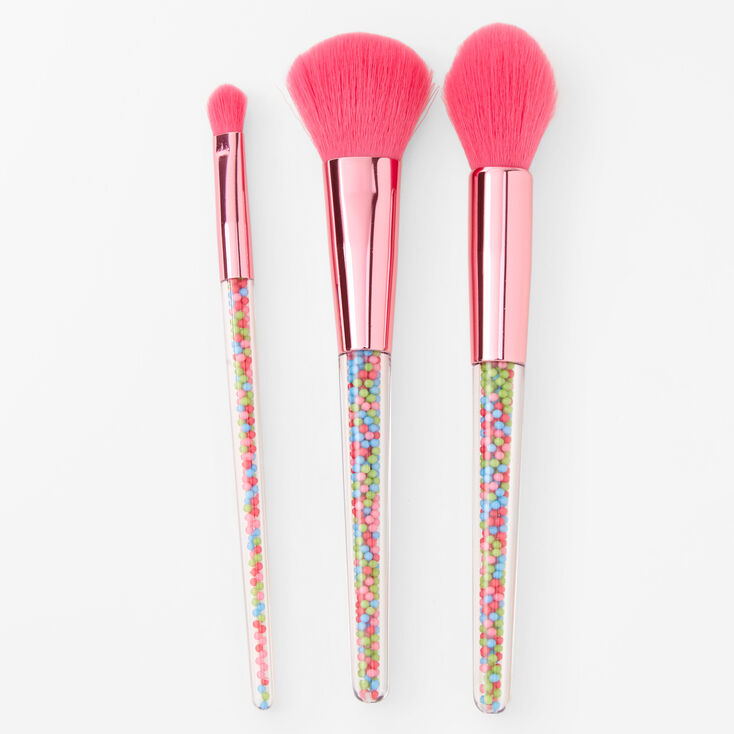 Sweet Treats Pink Makeup Brush Set,