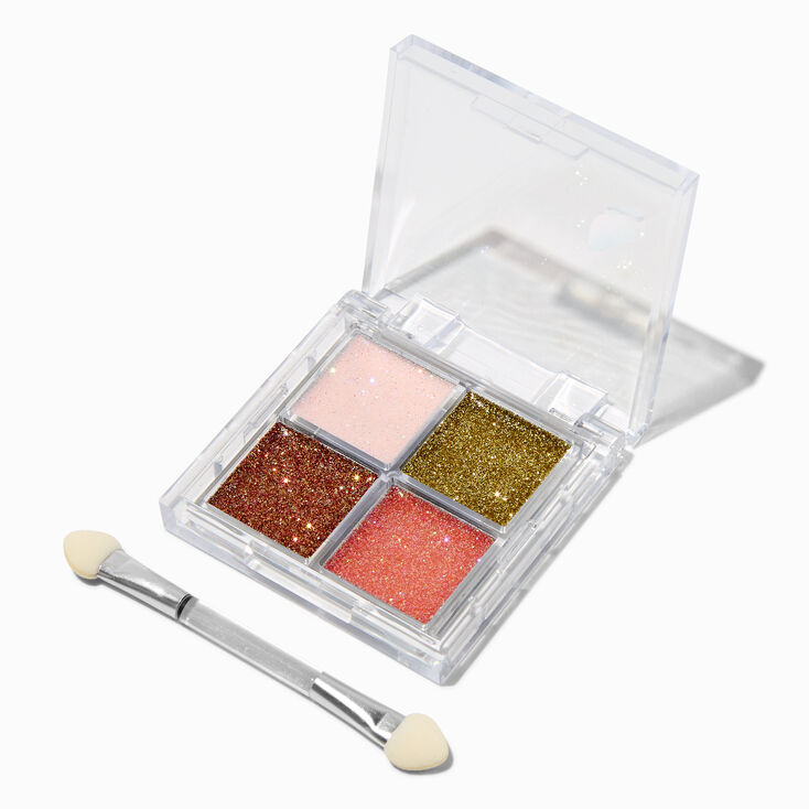 Orange Checkered Eyeshadow Palette Set,