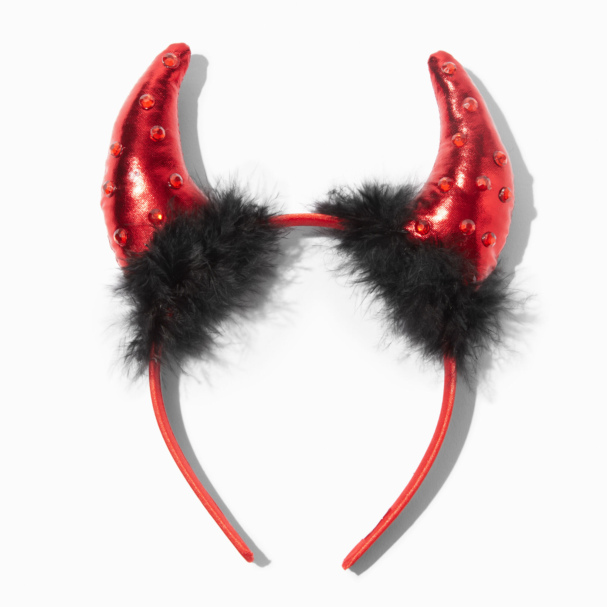 Sequin devil horns top