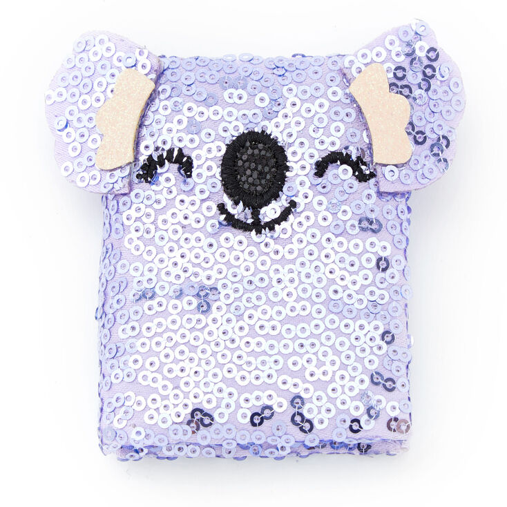 Sidney the Koala Furry Lock Diary - Gray,