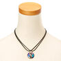 Best Friends Mood Yin Yang Pendant Cord Necklaces - 2 Pack,