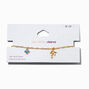 JAM + RICO x Claire&#39;s 18k Yellow Gold Plated Tropical Charm Bracelet,