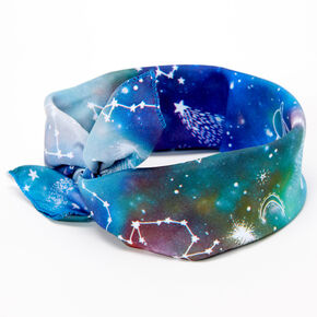 Celestial Galaxy Bandana Headwrap,