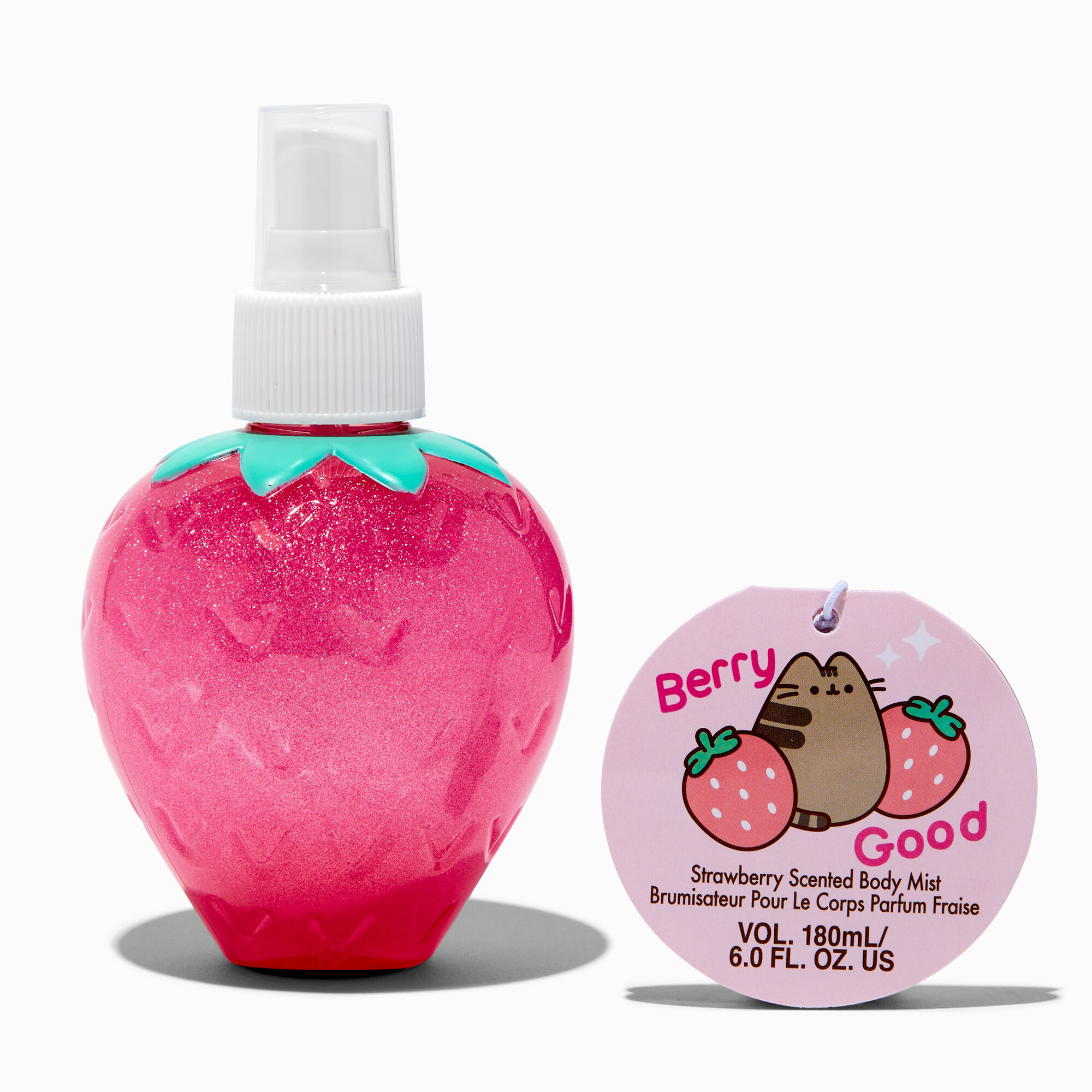 View Claires Pusheen Strawberry Scented Body Mist information