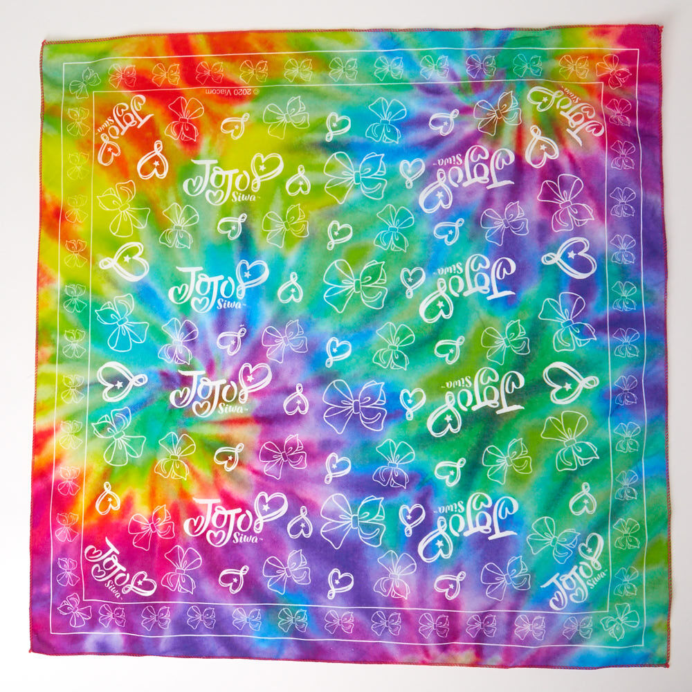JoJo Siwa™ Tie Dye Bandana - Rainbow,