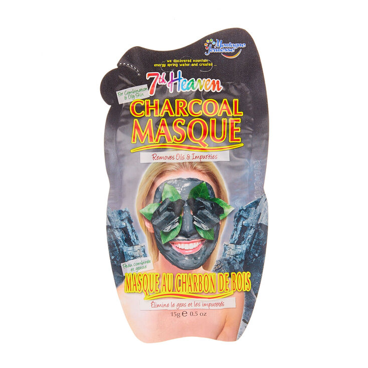 Masque visage au charbon de bois 7th Heaven,