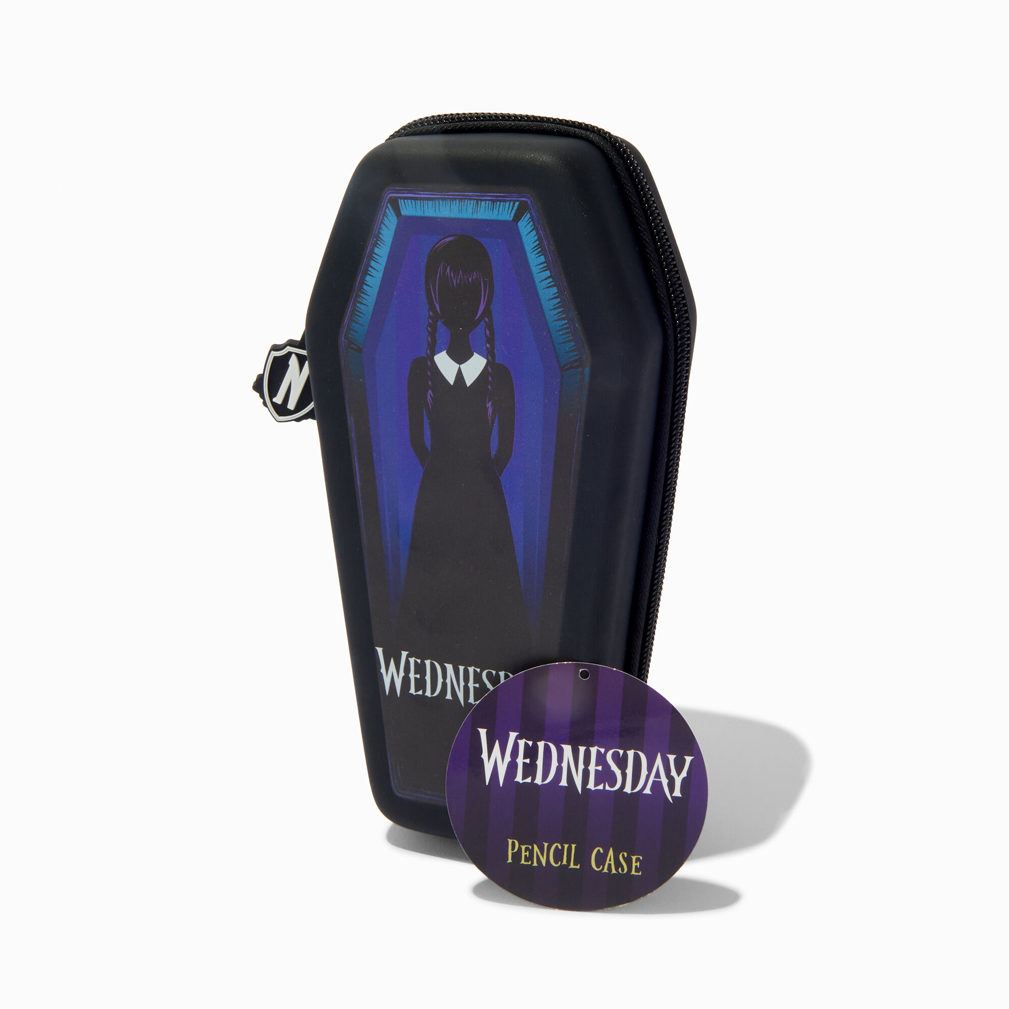 View Claires Wednesday Coffin Pencil Case information