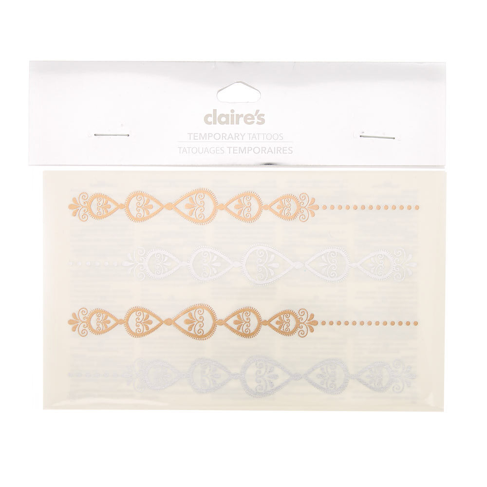 Filigree Bracelet Temporary Tattoos,