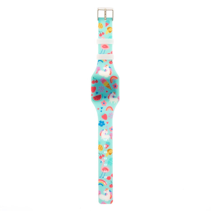 Summer Unicorn LED Watch - Mint,