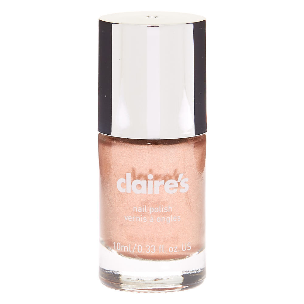 Shimmer Nail Polish - Rose Gold,