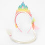 Claire&#39;s Club Pastel Rainbow Queen Headband,