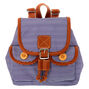 Sac &agrave; dos &agrave; rayures bleu marine Claire&#39;s&nbsp;Club,