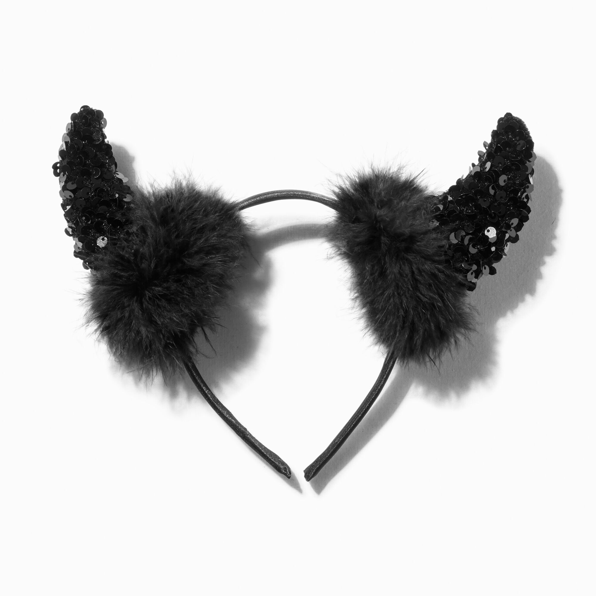 Sequin devil horns hotsell