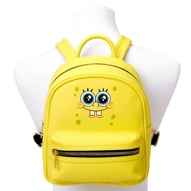 Nickelodeon SpongeBob SquarePants Body Hanging Legs Mini Backpack Yellow