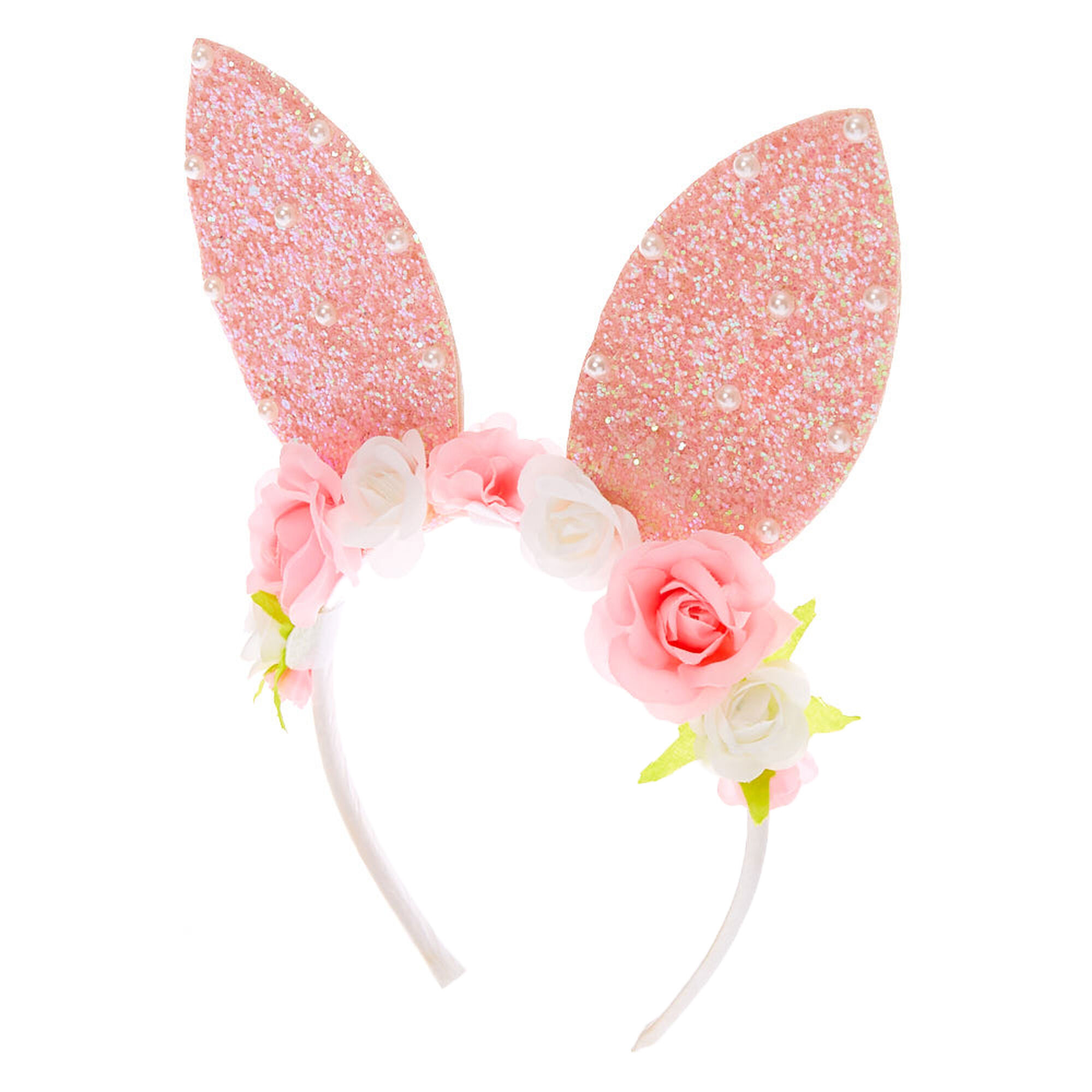 Floral Pearl Bunny Ear Headband | Easter Gifts for Kids | Beanstalk Mums