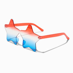 Stars &amp; Stripes Red, White &amp; Blue Star Sunglasses,