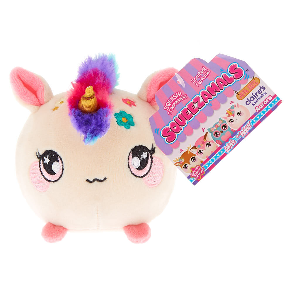 squishy plush unicorn