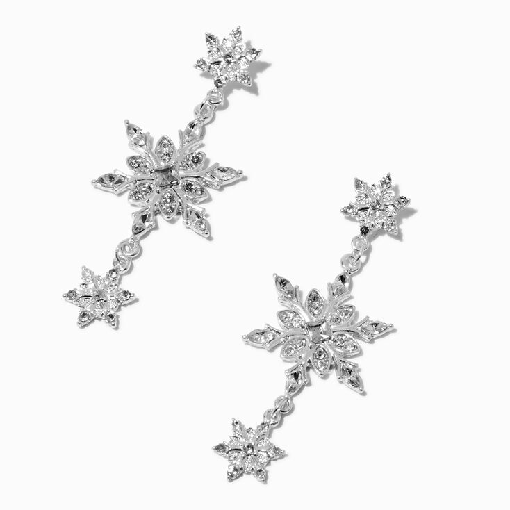 Boucles d&rsquo;oreille devant-derri&egrave;re rayons de soleil en strass,