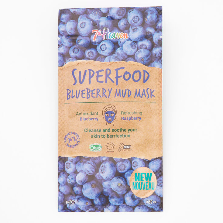 7th Heaven Superfood Blueberry Mud Mask,