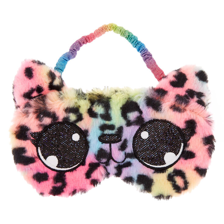 Lulu the Leopard Rainbow Sleeping Mask,