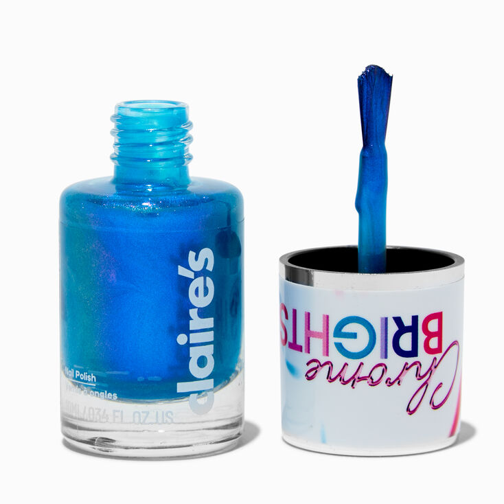 Chrome Brights Single Nail Polish - Cobalt,