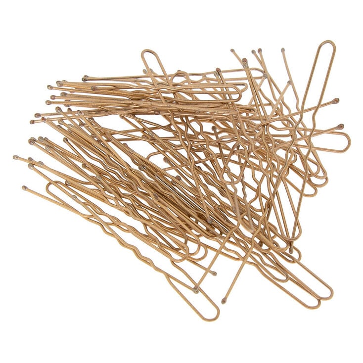 Blonde Bobby Pins - 50 Pack,