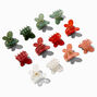 Fall Colours Butterfly Hair Claws - 12 Pack,