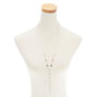 Antique Beaded Tassel Long Necklace,