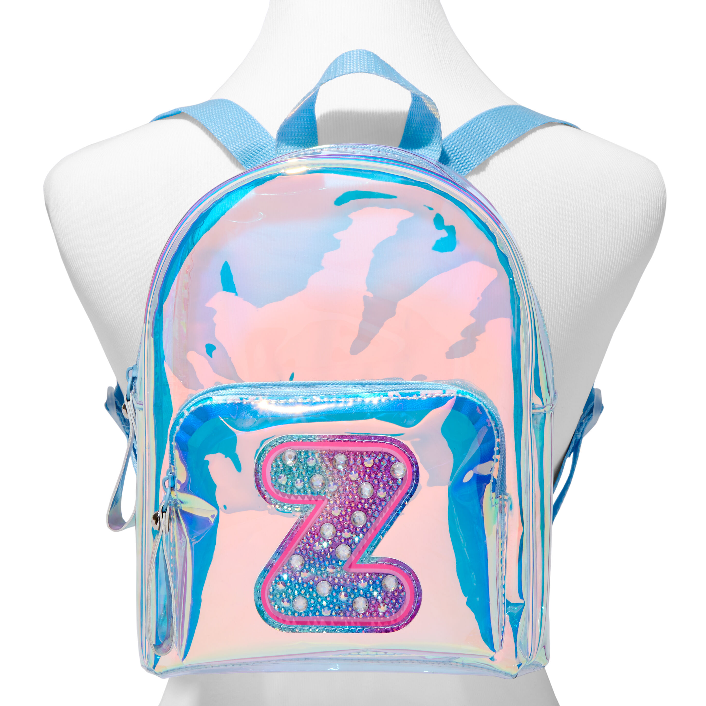 Sequin backpack 2025 with initial